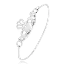 The Claddagh Irish Bracelet Bangle for Women Girls