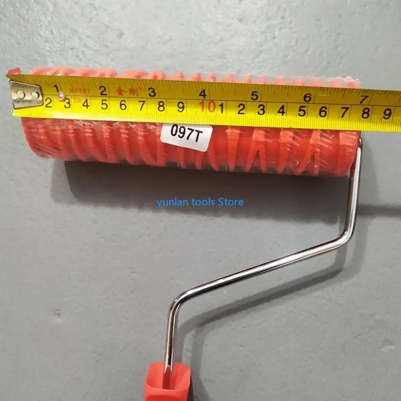 50 7 polegadas rolos relevo Tool Tool Tool Diy Grilhando Ferramentas Decoração Parede Para Pintura