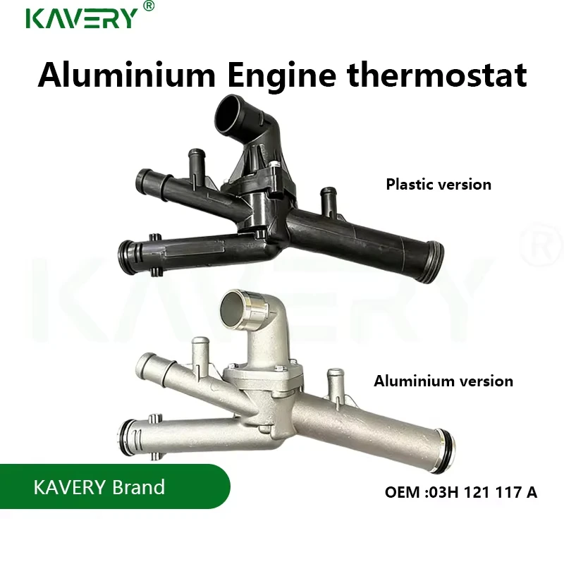 

For 03H121117A Aluminum Thermostat Housing Rubber Ring 03H121113 03H121121C Suitable for EOS Passat Phaeton Touareg Q7 Superb