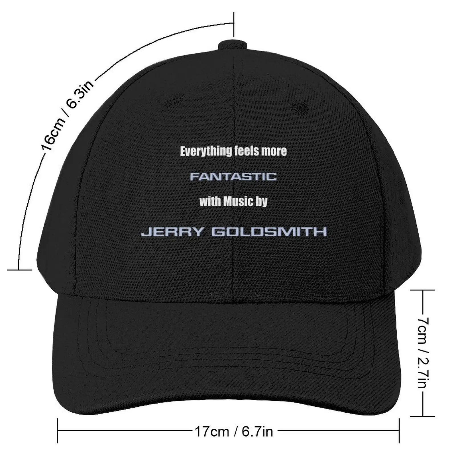 Film Music - Everything feels more Fantastic with Jerry Goldsmith Baseball Cap black Boy Women's