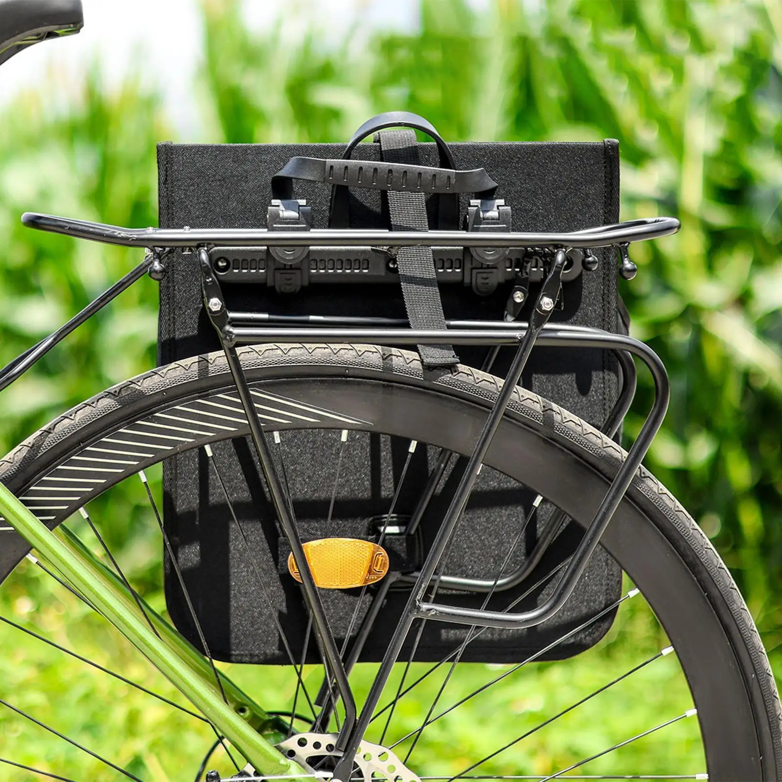 

Велосипедная одинарная сумка-корзина, большая вместительная велосипедная сумка, профессиональная водостойкая велосипедная сумка, задняя сумка для велосипеда для покупок