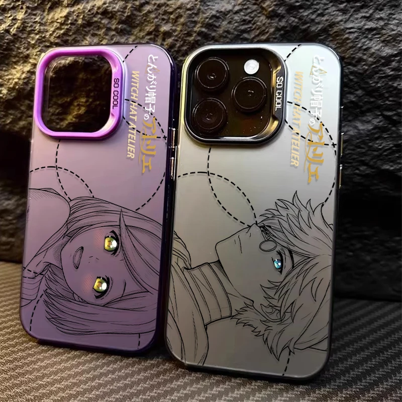 Étui Anime WITCH HAT ATELIER QIFREY COCO pour Samsung Galaxy S25 Edge S26 S24 S23 Ultra S22 S21 Plus FE A57 A37 A17 A07 4G