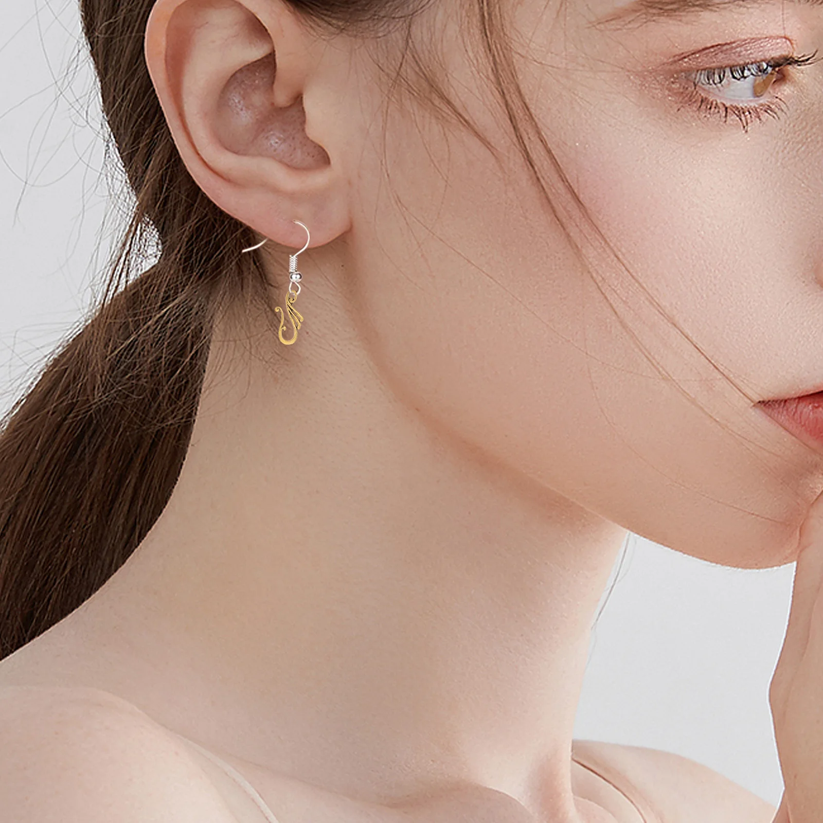 

10Sets Metal Toggle Clasps DIY Earring Connectors Jewelry Making Durable Compact Toggle Clasp Jewelry Connecting Buckles