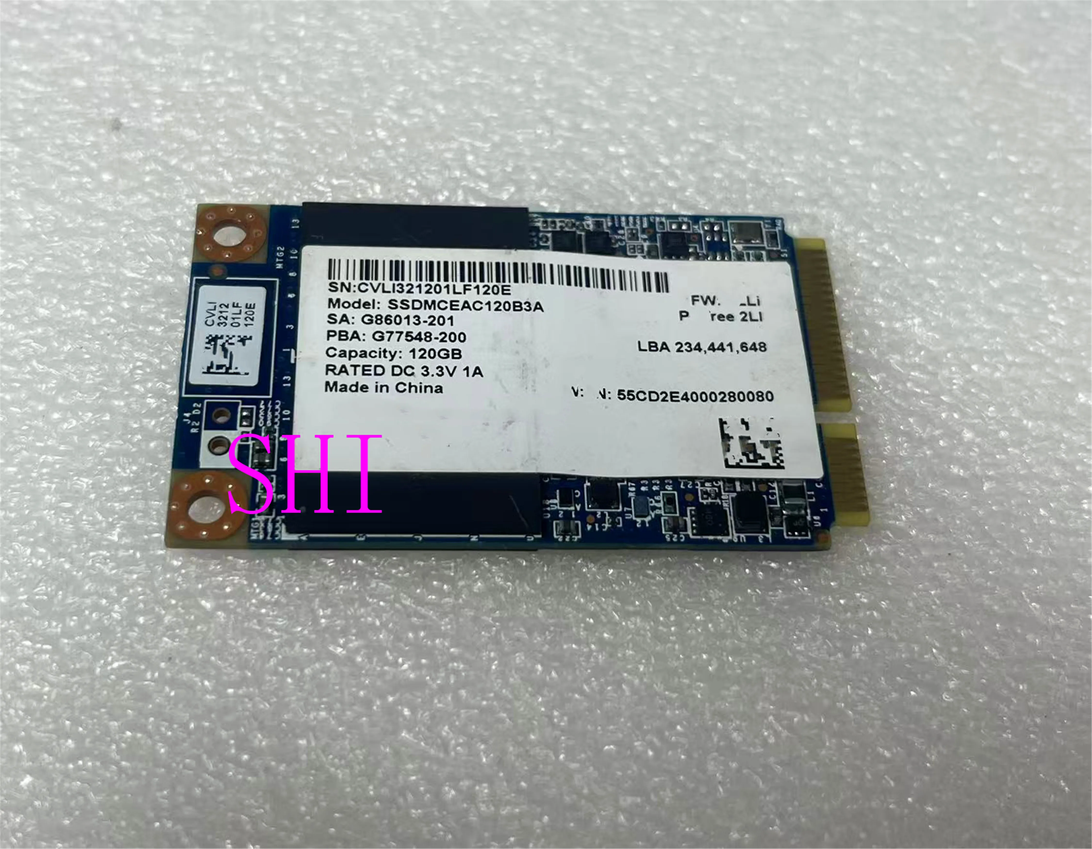 

Original FOR Notebook 60G 64G 120G MSATA SSD solid state drive LMT-128M6M Free shipping