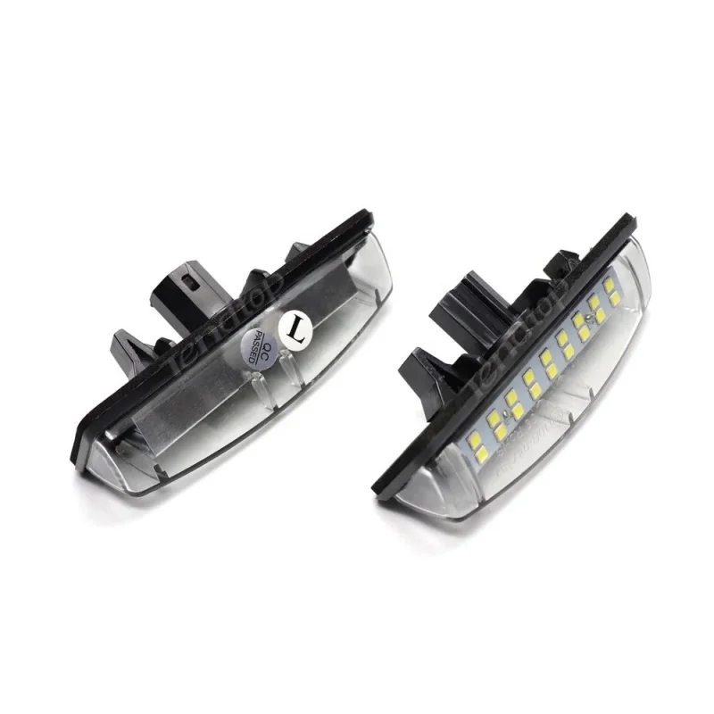 2pcs For Toyota Camry 40 V40 XV40 2006-2011 Aurion XV40 Echo 4D Prius 2000-2003 LED License Plate Lamps Car Rear Tail light view 4