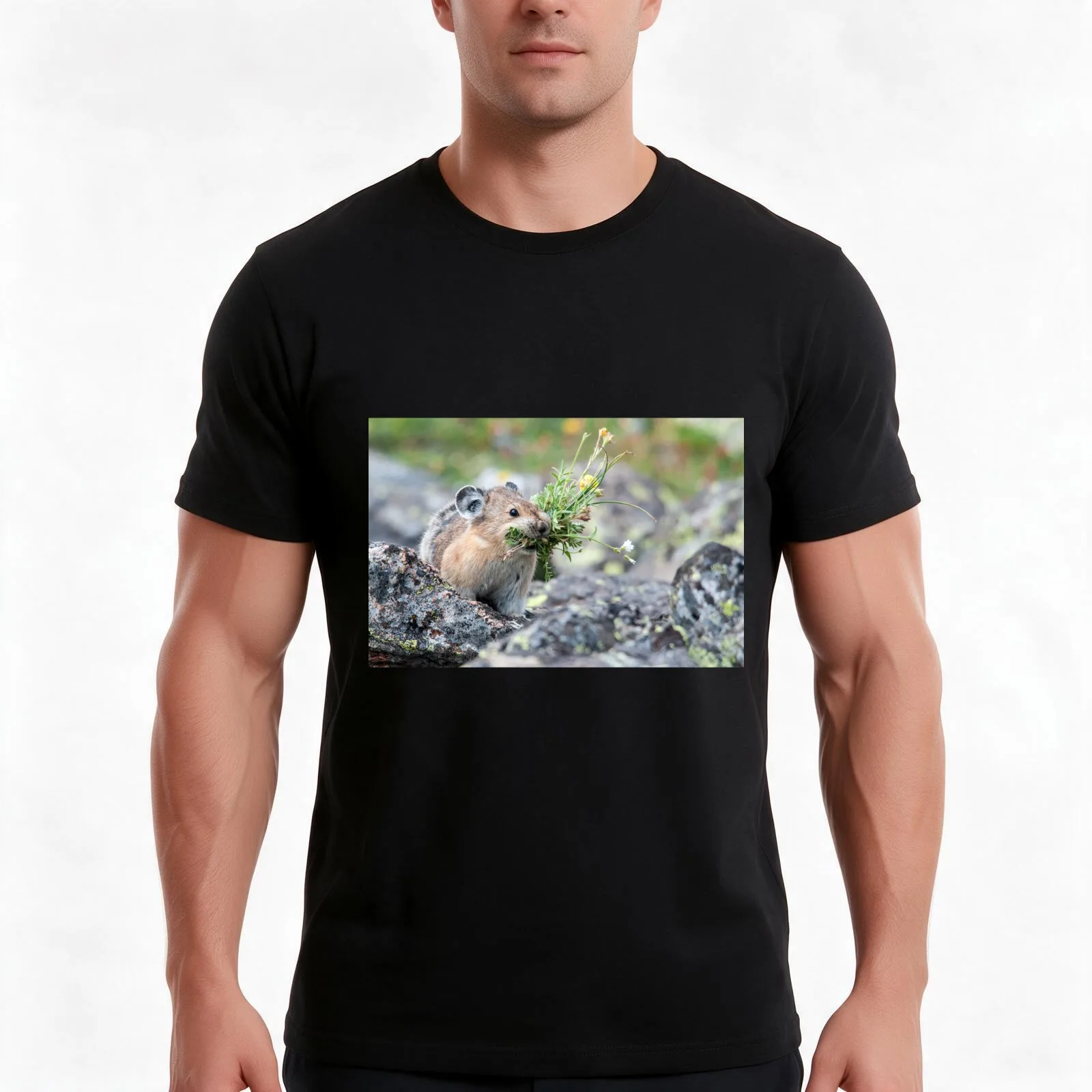 A bouquet for you! T-Shirt, Summer Casual Cotton Tee, Oversized Streetwear Tops, Vintage Graphic Print, Loose Fit Short Sleeve