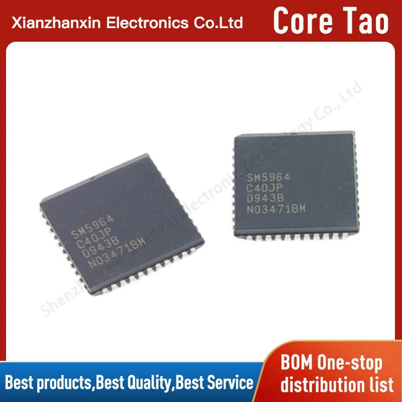 

1~5pcs/lot SM5964 SM5964C40JP PLCC-44 Microcontroller chips in stock