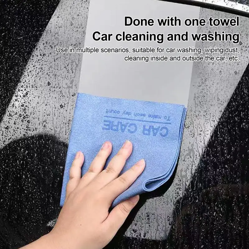 Strong High Absorption Fiber Thickened Washing Rags Lint-Free Soft Car Rags Cleaning Supplies For Mirror Reusable Window r
