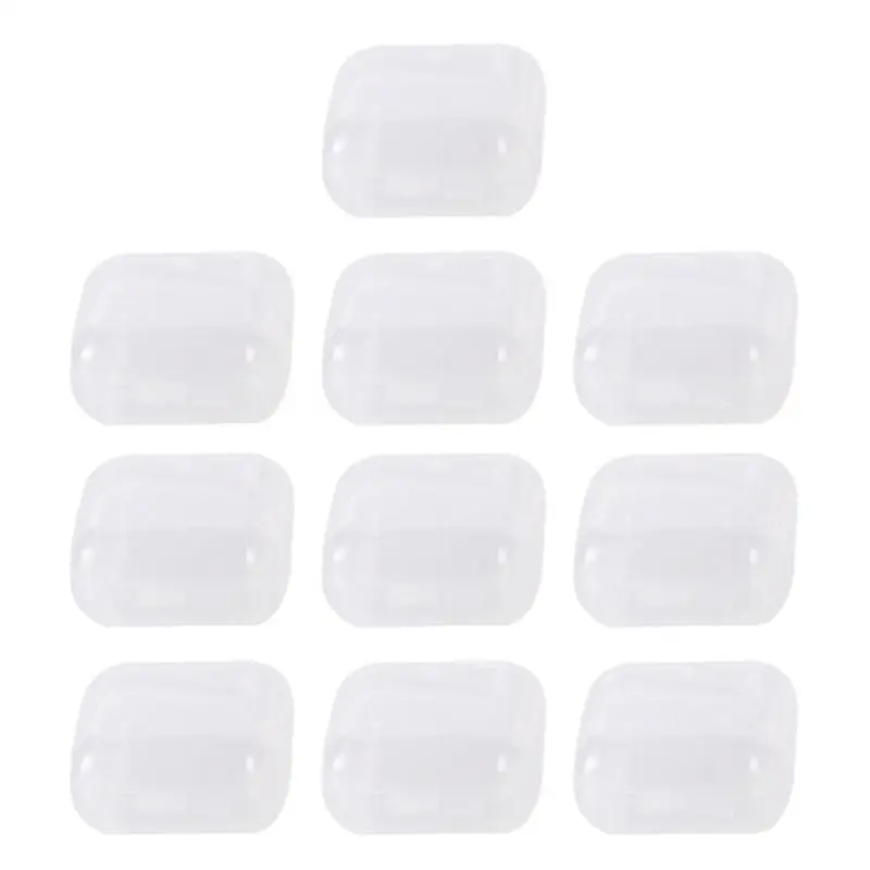 

A52E 10x Mini Plastic Storage Container Box Portable Holder Storage
