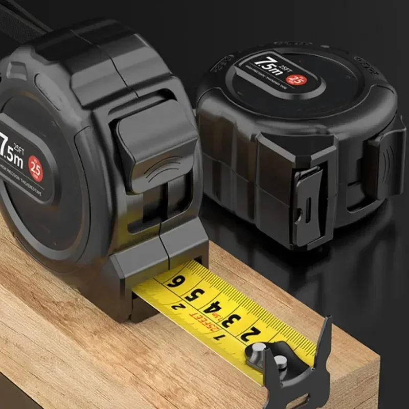 Portable High-precision Measuring Tape Metric and Imperial Thickened Wear-resistant Telescopic Tape Measure 3M5M7.5M Measuring