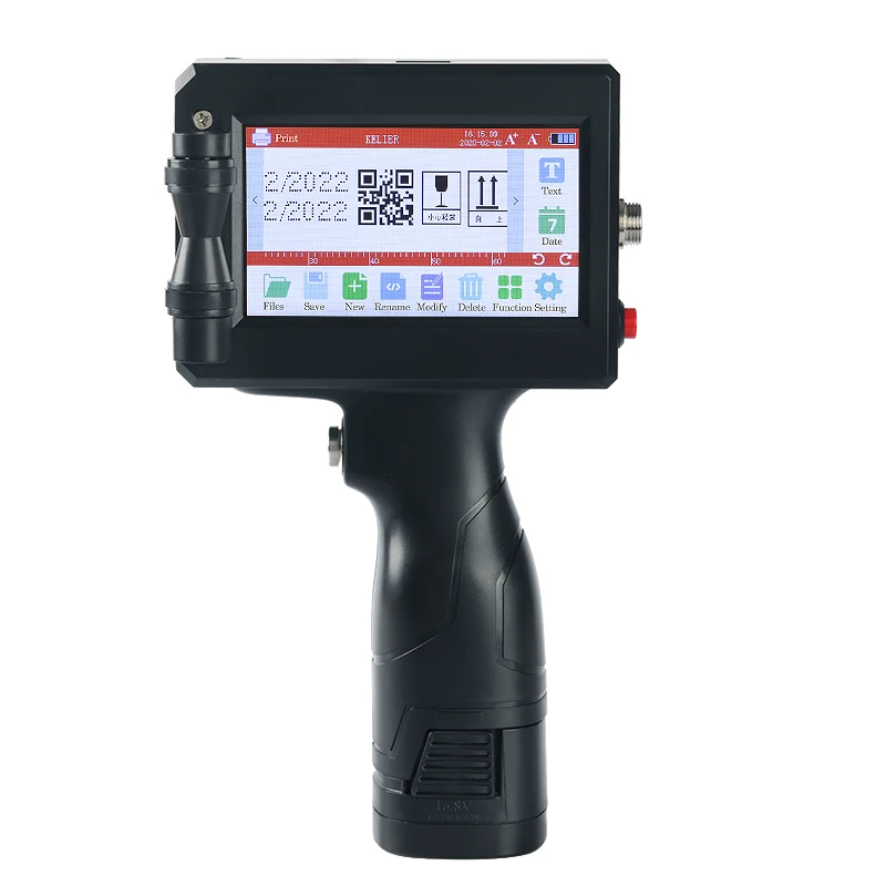Thermal Portable Handheld Inkjet Printer Hand Jet Portable Printer for Date Coding