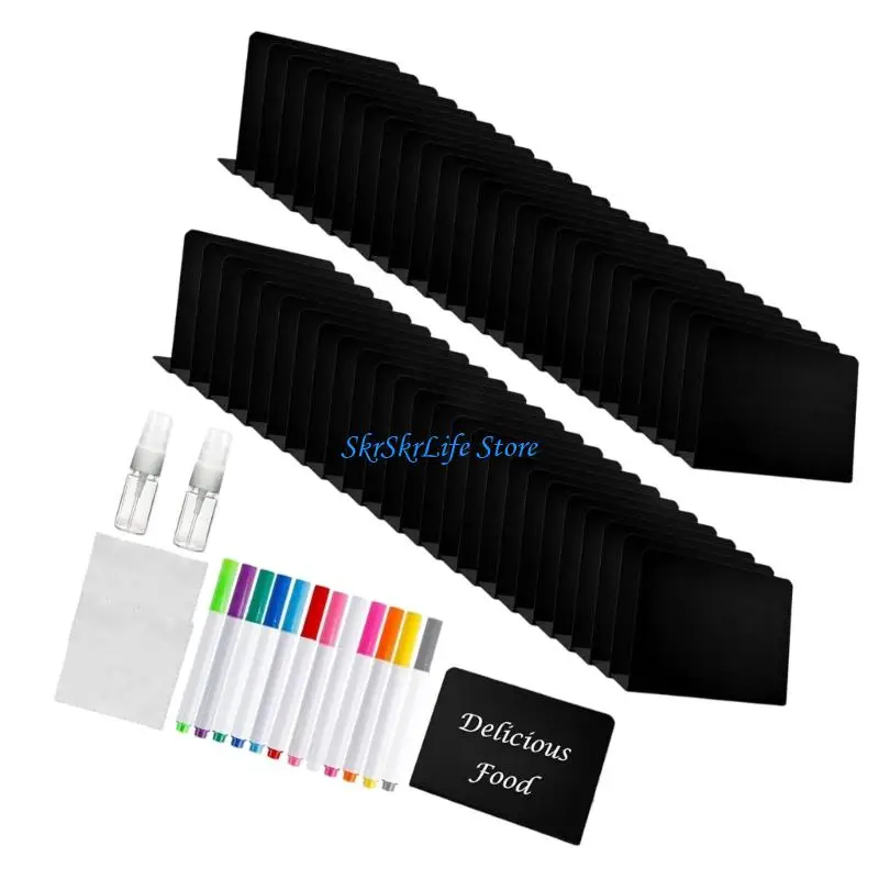 E65E Strong Desktop Writing Board Signs With Accessories For Dining Areas Cafes incidents Seating Plans