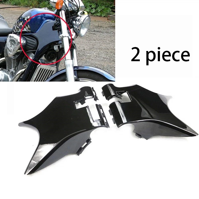 Frame Neck Cover Cowl Wire Covers Side Frame Guard Protector for 88-98 Honda Shadow VT600 VLX600 STEED400 STEED