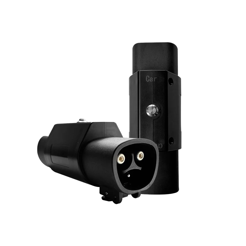 EV AC 32A 220V Electric Car Charging Adapter GBT EV Charger Adapter GBT To Nacs Adapter