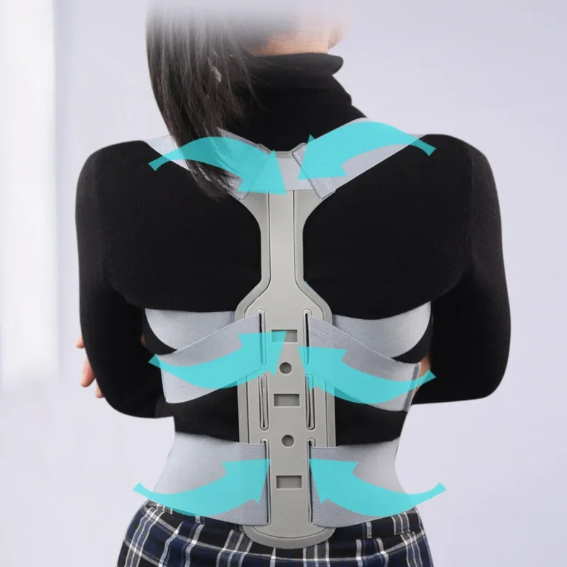 Invisible Chest Posture Corrector Scoliosis Back Brace Support Therapy Poor Correction Medical Posture Shoulder Belt Belt