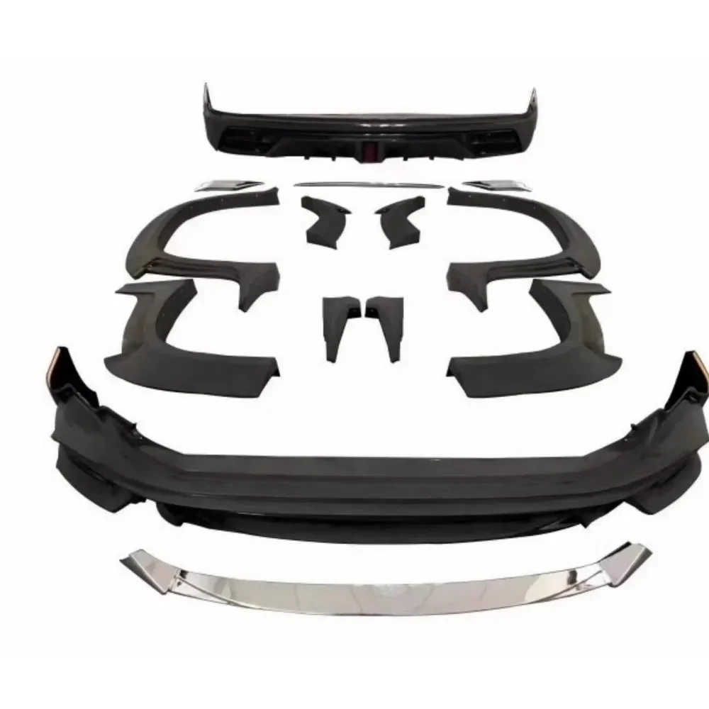 

Car Body Kit Front Rear Lip Eyebrow Assembly For Toyota Prado Modified Trim Auto Accessories