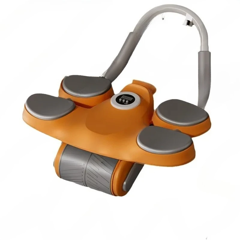 Abdominal Wheel Automatic Rebound New Elbow Support Type Abdominal Curl Abdominal Muscles Men Thin Belly Home Fitness Equipment