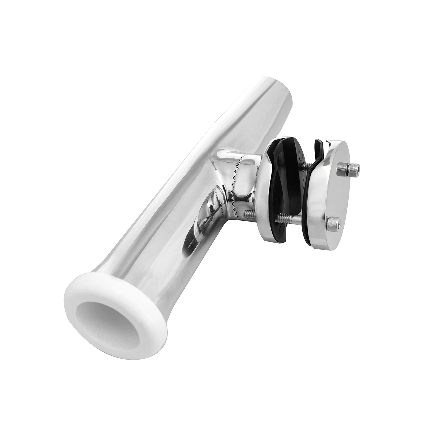 

STLF HANSE MARINE Держатель удочки из нержавеющей стали Зажимной держатель удочки с резиновой защитой для рейки Морские аксессуары