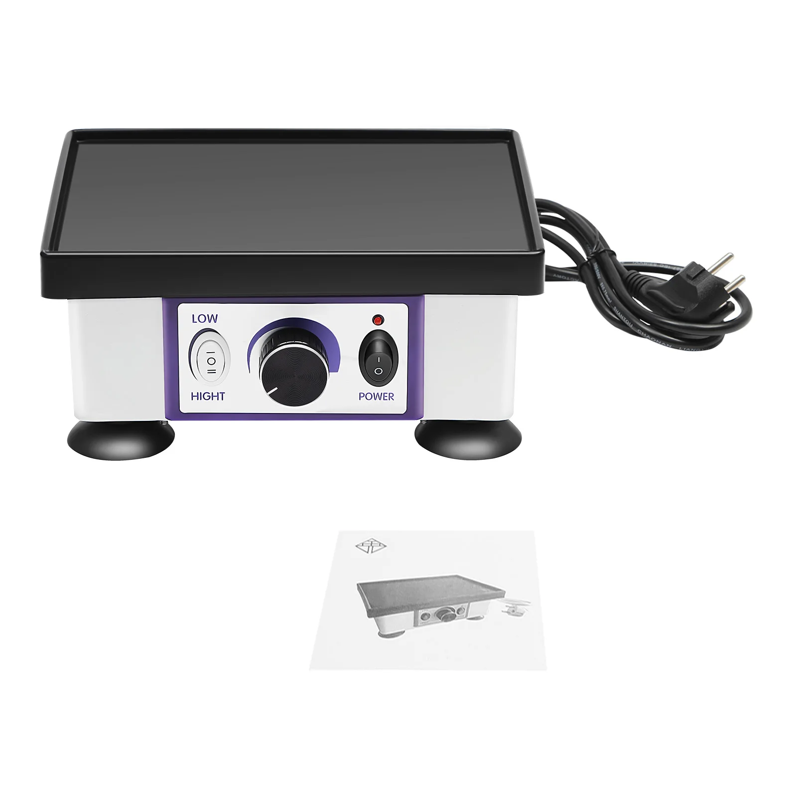 مذبذب الأسنان مربع دوارات الأسنان الجبس الدوارات هزاز 120 واط معدات المختبر هزاز تهتز