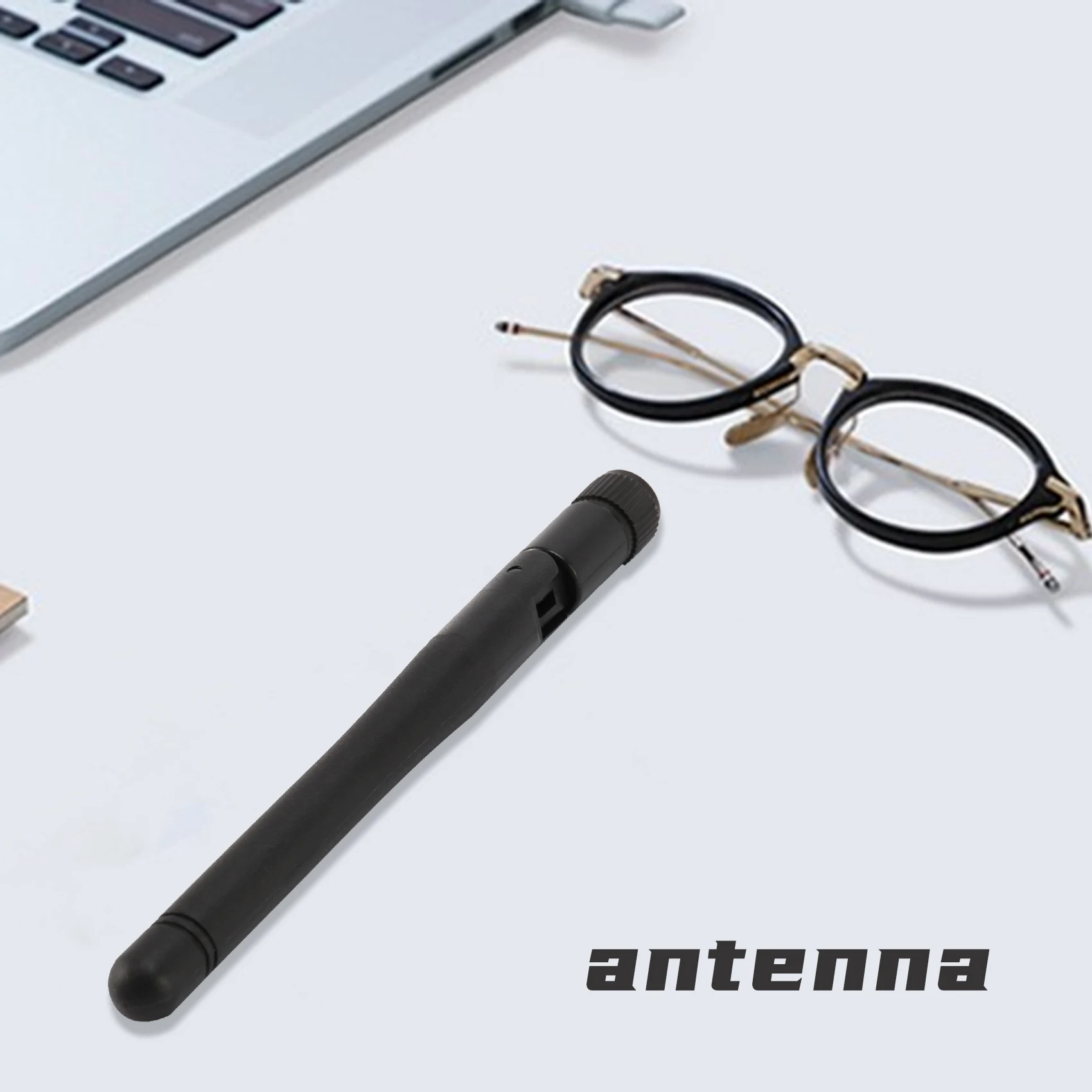 Antenne WIFI Omni avec connecteur mâle RP SMA pour routeur sans fil, 2.4G/5G/5.8GHz, 2dbi, prix de gros, 1 pièce