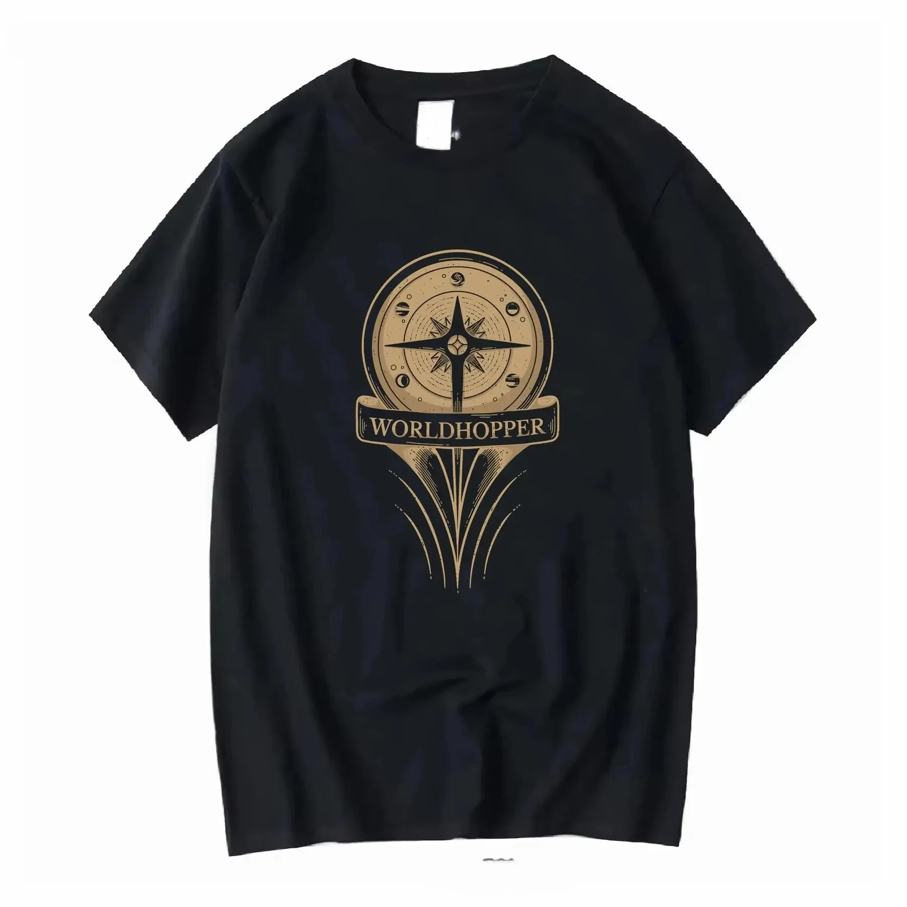 Camiseta Worldhopper Stormlight Archive, regalo para fanáticos de Brandon Sanderson, camiseta Hoid, ropa vintage con estampado celestial, efecto lavado.