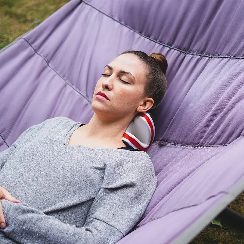 Almohada Cervical de tracción para el cuello, relajante de hombros y columna Cervical portátil, ortesis de estiramiento, nuevo diseño