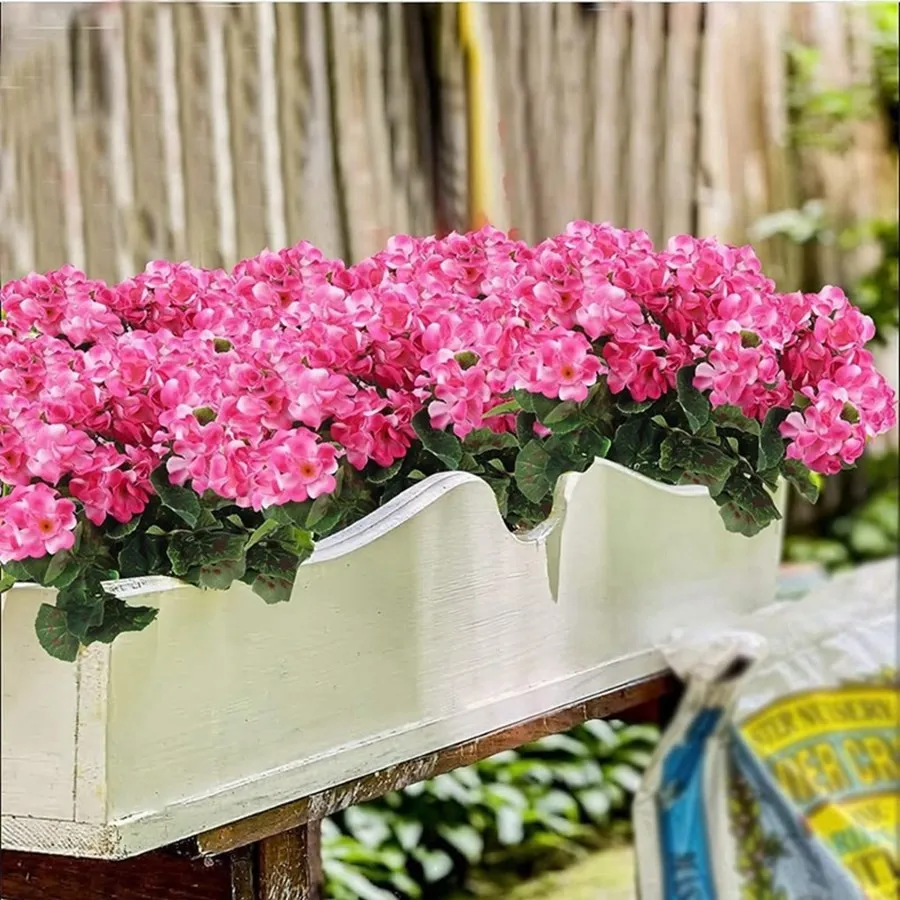 Silk Begonia Artificial Plants Flowers Home Floral Arrangement DIY Valentine\'s Wreath Wedding Supplies vase decoration Hot sale