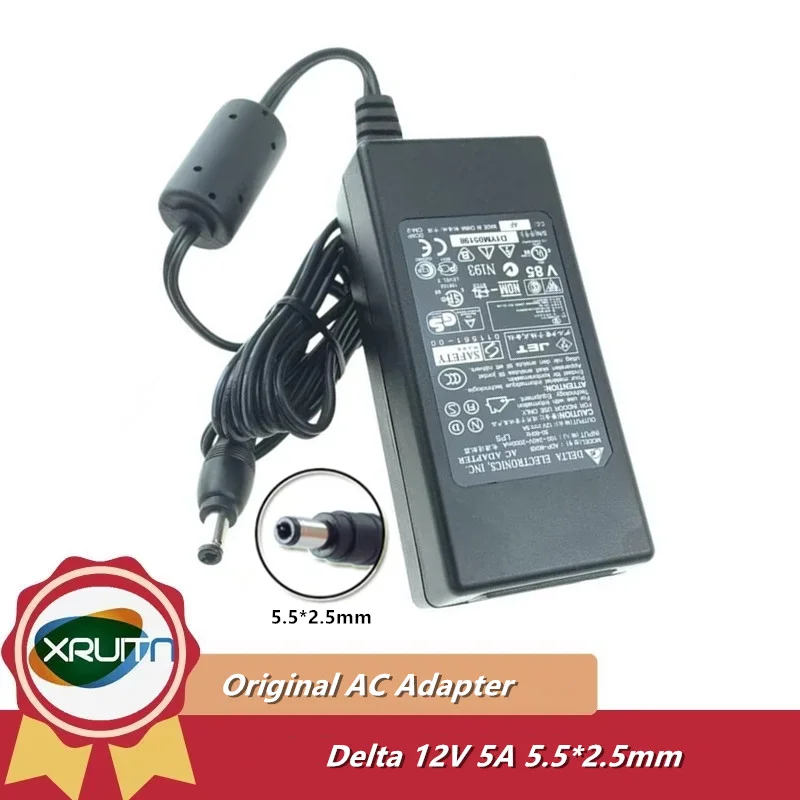 

Оригинальный Delta 12V 5A 4A 3.5A 3A 2.5 ​ Зарядное устройство переменного тока мощностью 60 Вт ADP-60XB ​ АДП-60КД Б ​ EADP-150NB ​ EADP-60BB A