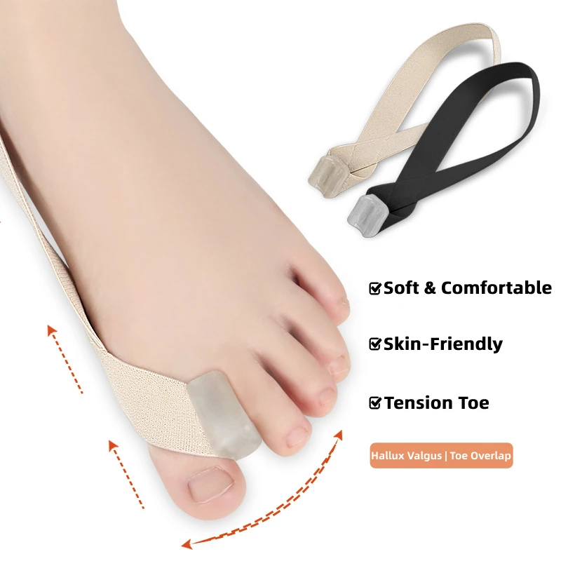 

7Pieces Foot Care Tools Hallux Valgus Belt Big Thumb Straightener Silicone Gel Toe Splint Separators Bunions Corrector Orthotics