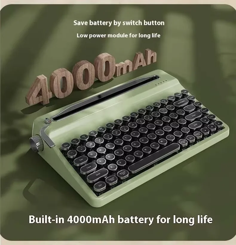 QL75 Customized Three Mode Mechanical Keyboard Typewrite Keyboard Hot Swappable with Control Knob VIA QMK Dynamic RGB PC