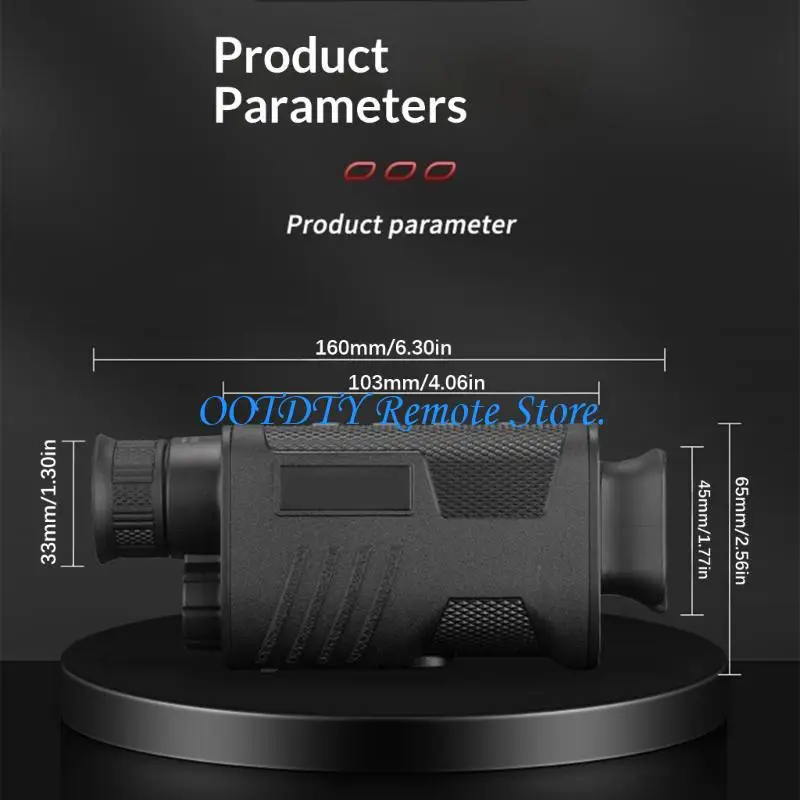 

Многофункциональная портативная камера ночного видения с тепловым выходом, 2 8-кратным визуальным зумом, 32 Гб встроенной памяти