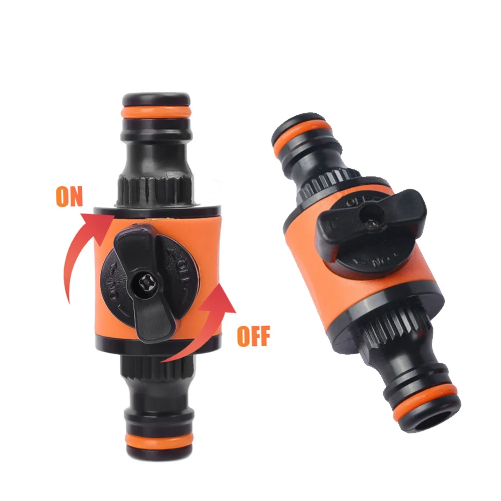 30-1Pc Garden Hose Shut off Valve with Quick Connect Fitting Water Hose Tap Adapter Quick Joint for Watering Irrigation Car Wash