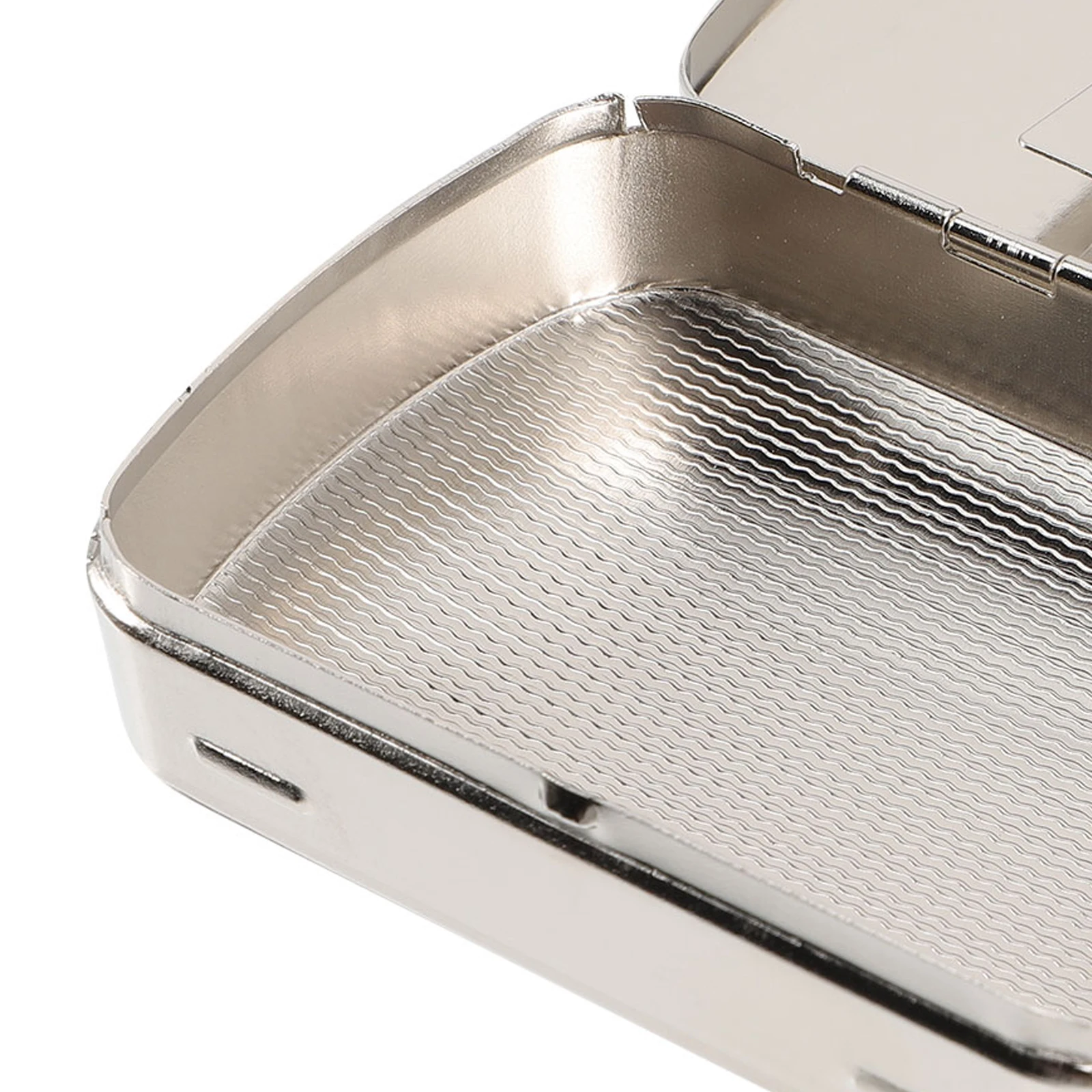 

Cigarette Storage Box Metal Cigar Humidor Portable Case for Men Large Capacity Travel Accessories Sealing Holder