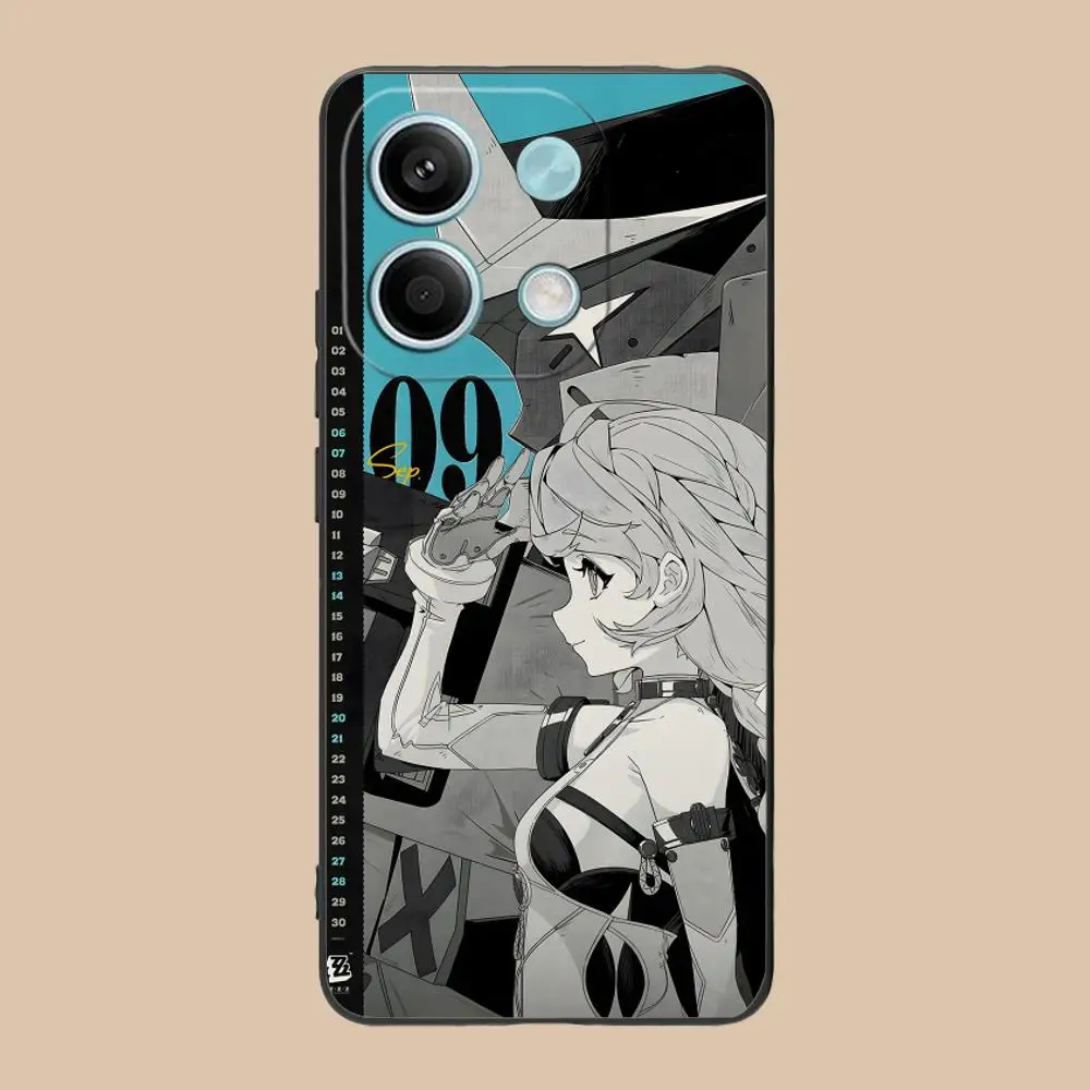 Etui na telefon Zenless Zone Zero Seed dla POCO M7 M6 M5 M4 M3 X7 X6 X5 X4 X3 Pro GT 5G z kolorowym nadrukiem, luksusowe i ładne.