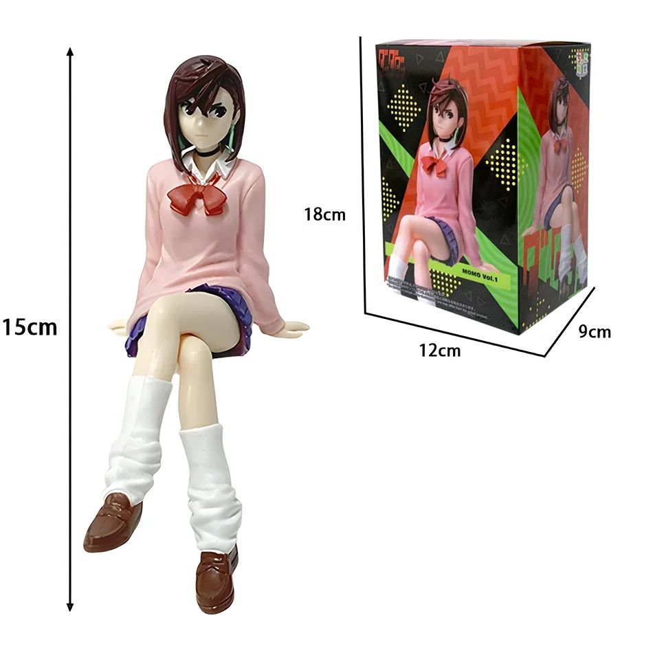 Anime Ayase Momo Shiratori Aira Actionfigur – Sitzhaltung S.H.Figuarts verwandelte Montage PVC-Modell Spielzeug Geschenk