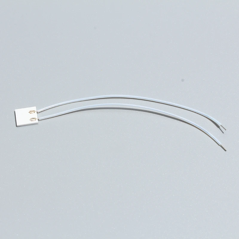 LUJINXUN 10X10X1.2mm مايكرو معدن السيراميك لوحة التدفئة 12V20W 12V24W 12V28.8W 12V48W 24V28W درجة الحرارة 150-400 درجة