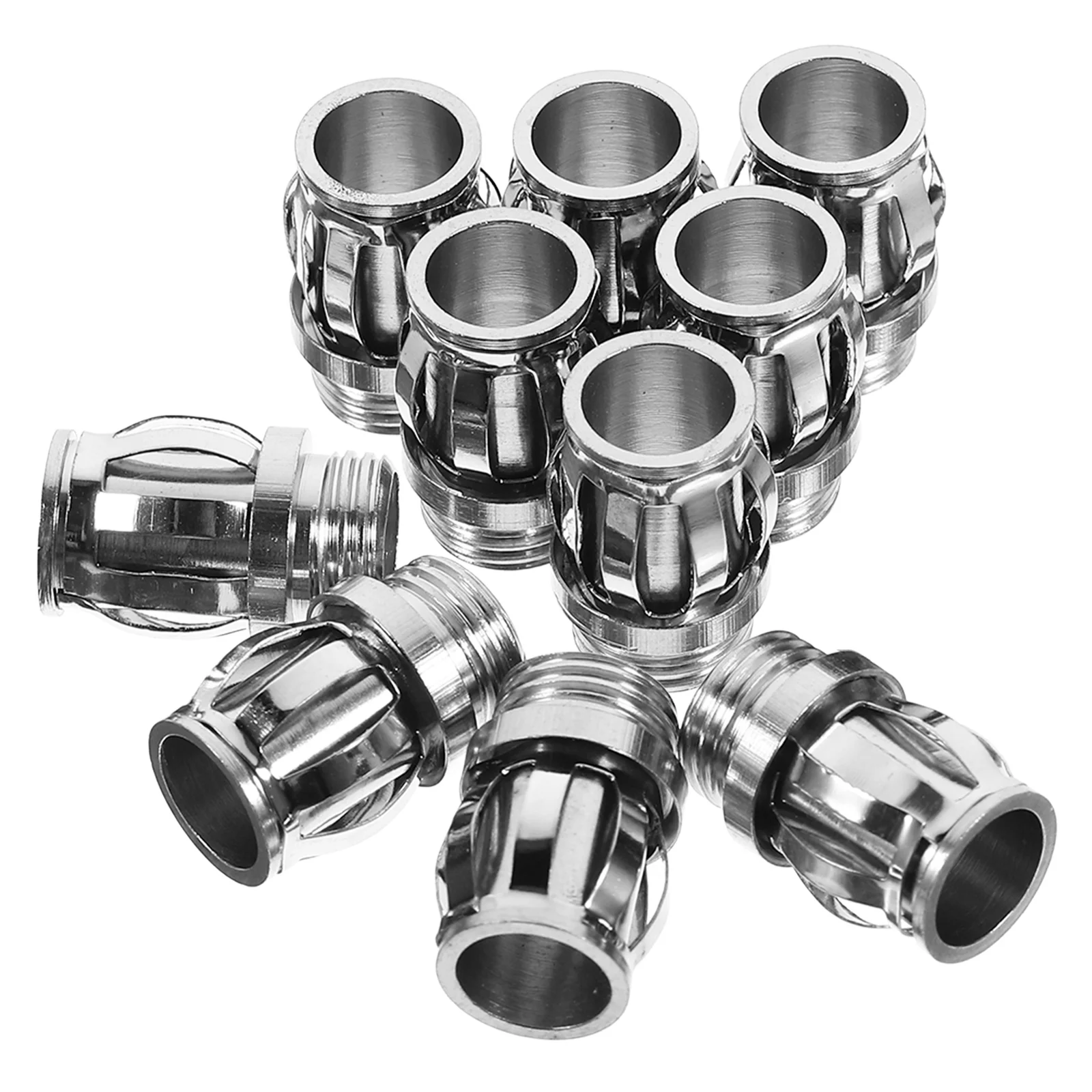 

10Pcs Metal G4 Socket Fixtures M10 Threaded Bulb Holder Clip Easy Install Light Fastener for Home and Garden Use