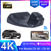 Car DVR for Mazda CX-30 CX-50 CX30 CX50 EV 2023 2022 2021 2020 Plug and Play 4K Dash Cam Camera Video Recorder Hidden DashCam