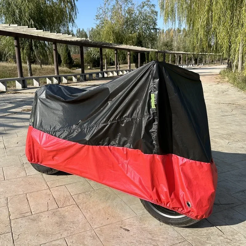 

S-XXL Motorcycle Cover Universal Outdoor UV Protector Scooter All Season Waterproof Bike Rain Dustproof Tarpaulin Cover Cloth