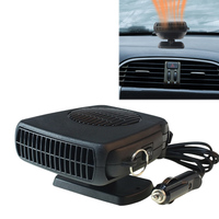 12V 150W Car Heater Fast Heating and Cooling Auto Car Defogger Plug Into 12V Cigarette Lighter Window Defroster 360° Rotation