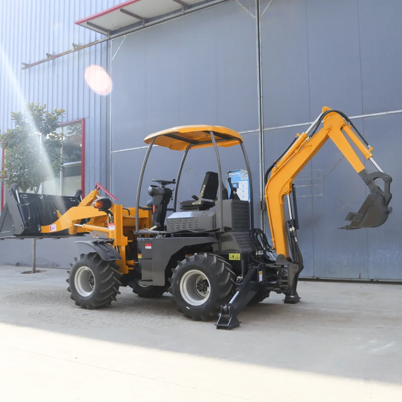 For EPA cheapest china smallest electric wheel backhoe loaders mini for ARTICULATED front  used loader mini loadere tractopelle