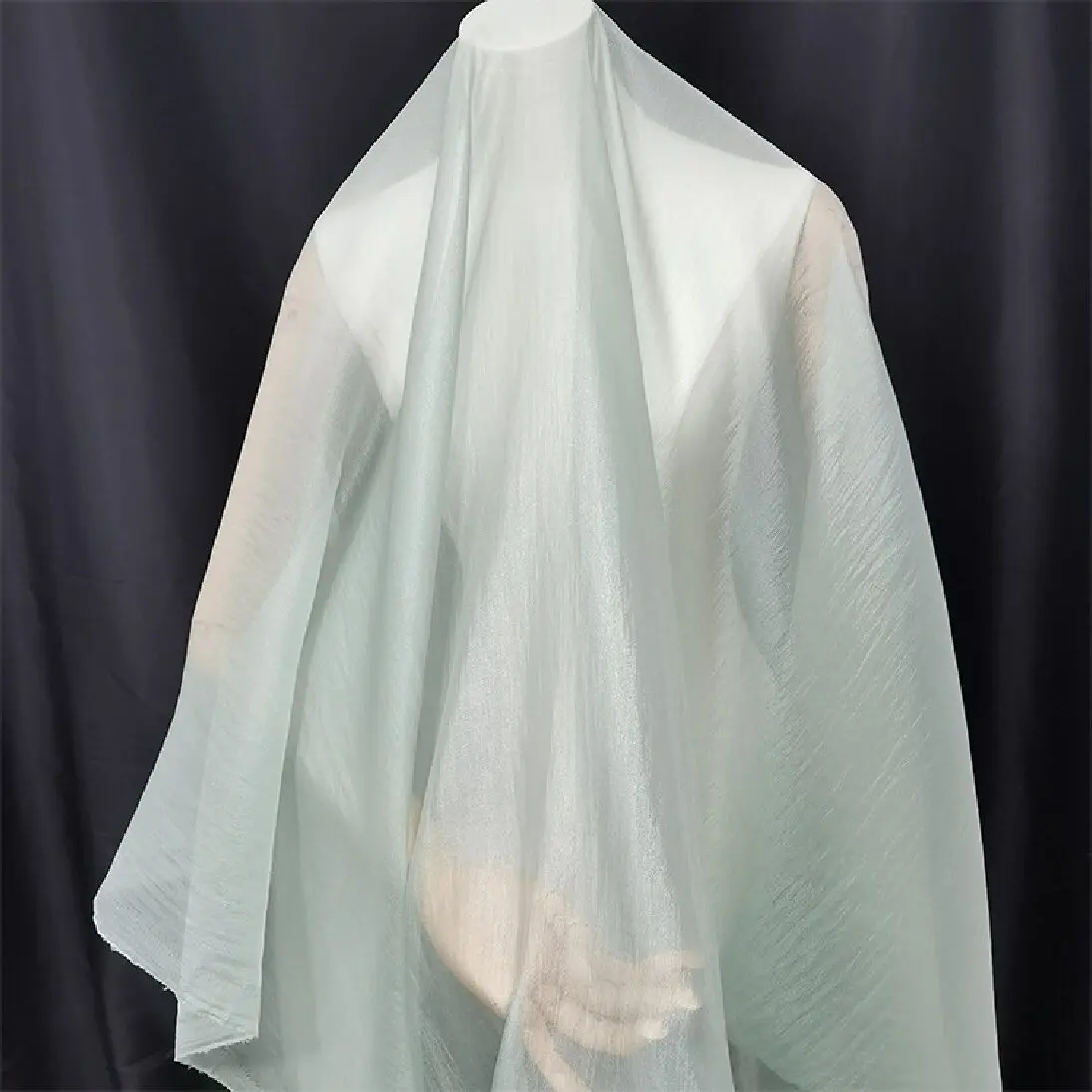 

Solid Color Organza Lightweight & Breathable Garment Fabric