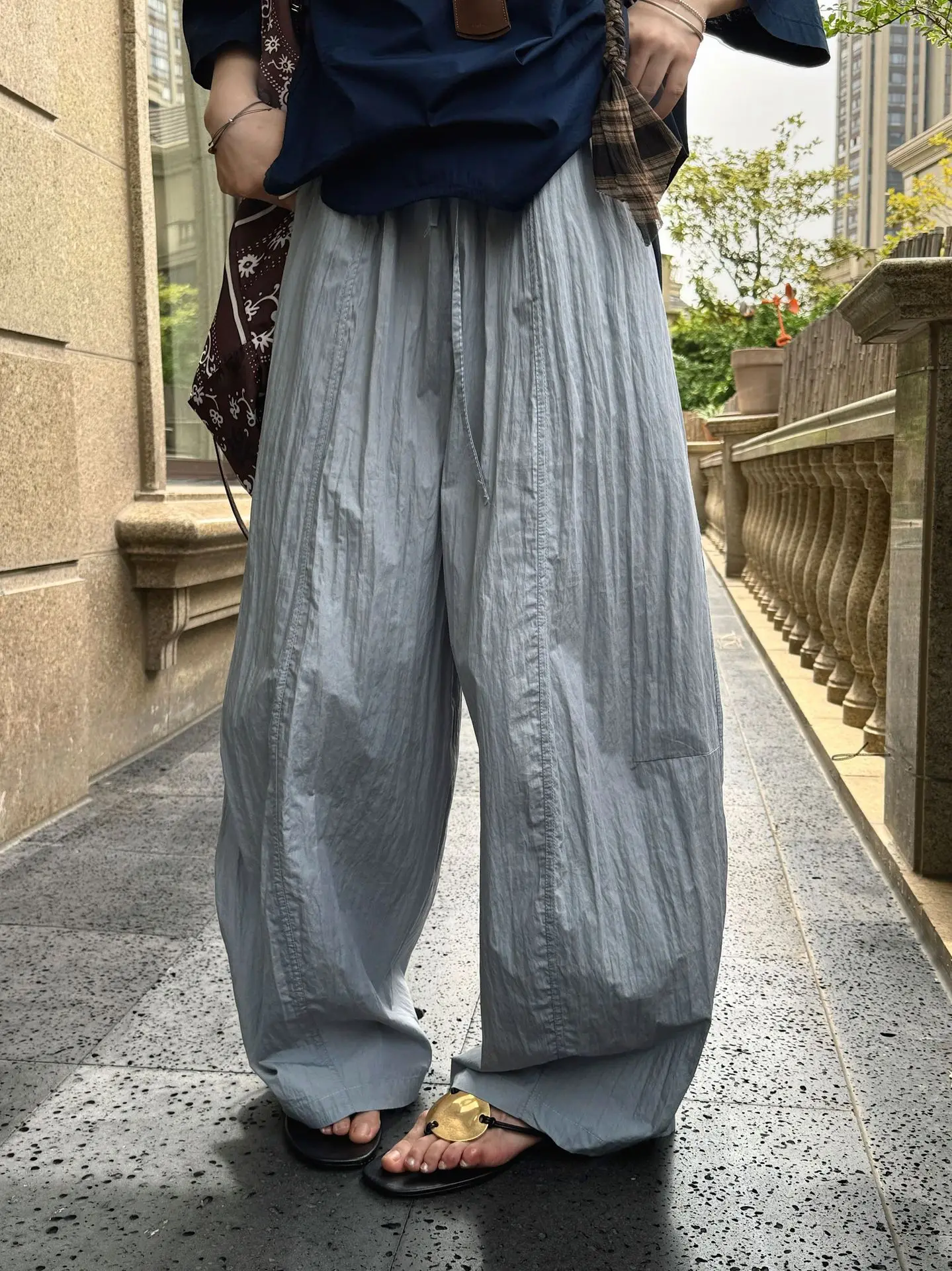 новые женские уютные широкие брюки