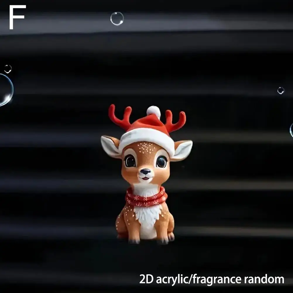 Ventilation Clip Universal Simple Installation Portable Fun Cartoon Cats Dogs Air Vent Clips Acrylic Car Interior Decoration