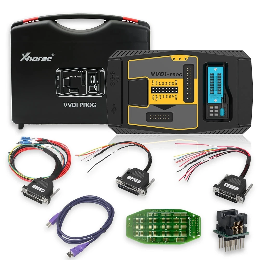 Xhorse VVDI Prog Commander Key Programmer with V7.2.6 VVDI2 Full Commander Full Version for Audi/BMW/Porsche/PSA Plus VVDI PROG