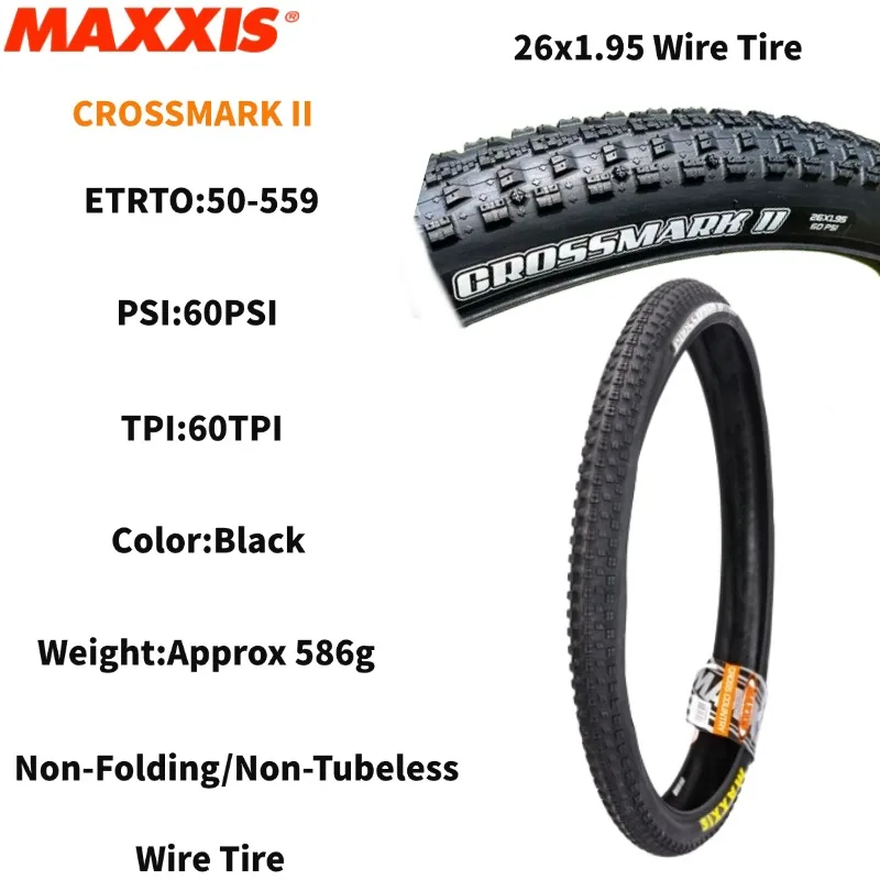 Maxxis CROSSMARK II Mountain Bike Tire 26/27.5/29x2.1/2.25
