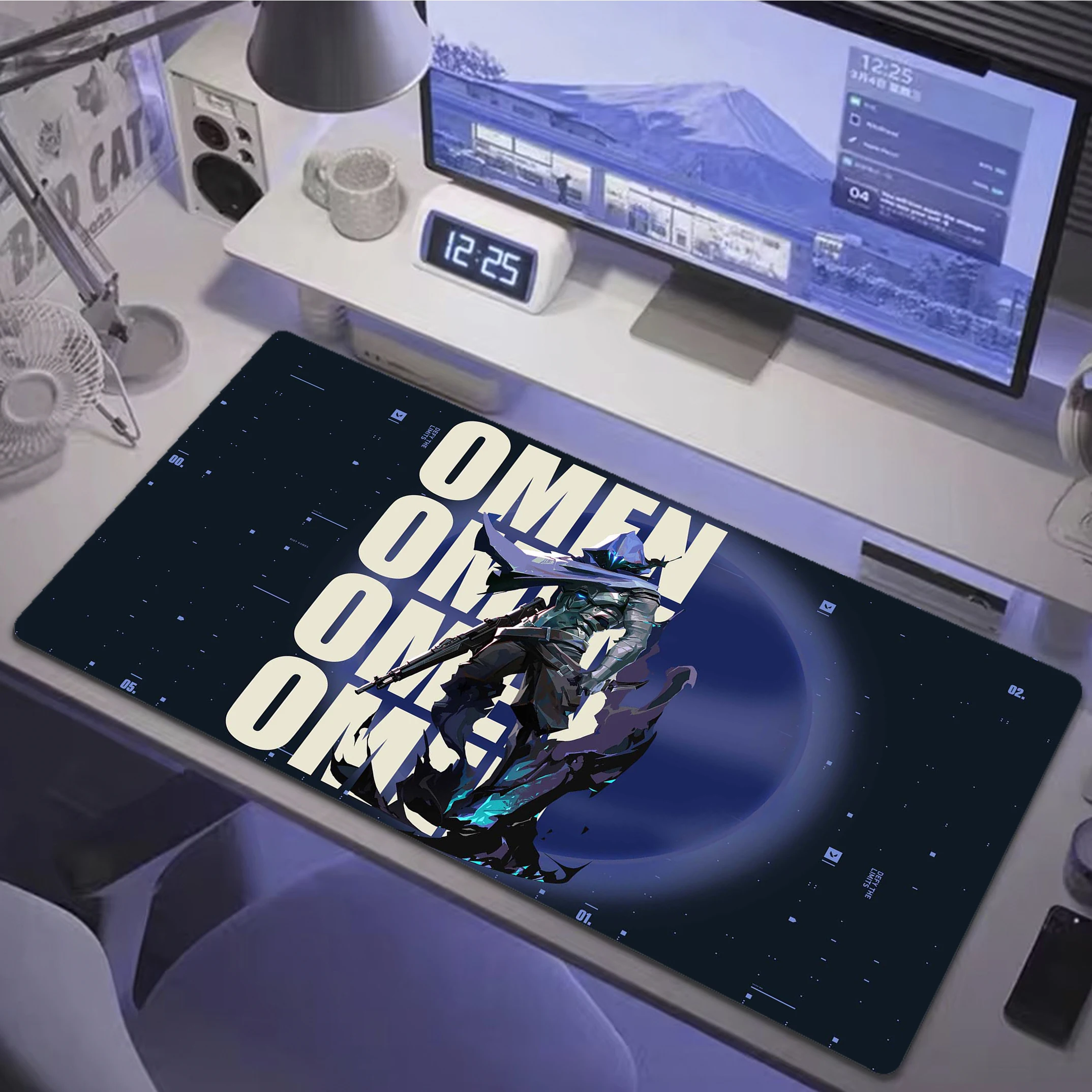 

Большой коврик для мыши Компьютерный коврик для мыши XXL Игровой коврик для мыши Аксессуары для геймеров Коврики для клавиатуры Настольный коврик Valorant Коврик для игрового стола 90x40 см