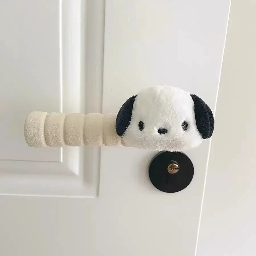 Loopy Plush Door Handle Cover Home Collision Avoidance Protective Cover Trendy Cartoon Decoration Cute Mute Lovely Girls Gift