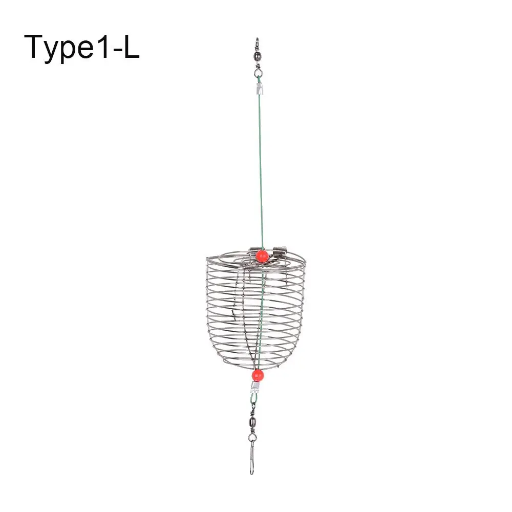 Useful Fishing Tackle Shrimp Catch Holder Aquarium Bait Feeder Fishing Lure Trap Food Feeding Fishing Bait Cage