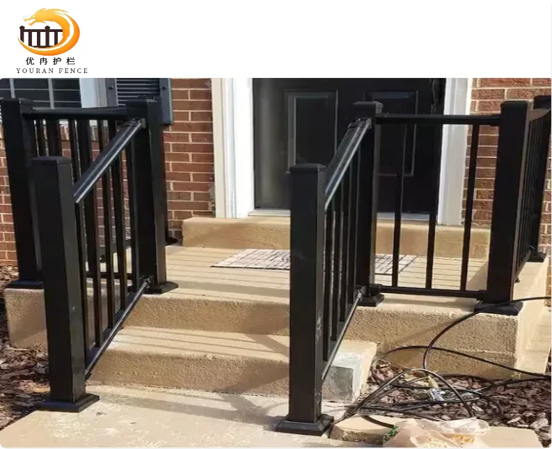 Customization New Style DIY Install Aluminum Balustrades Deck Pickets Railing and Fence for Balcony